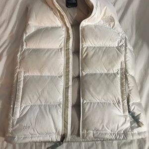 North face puffer vest